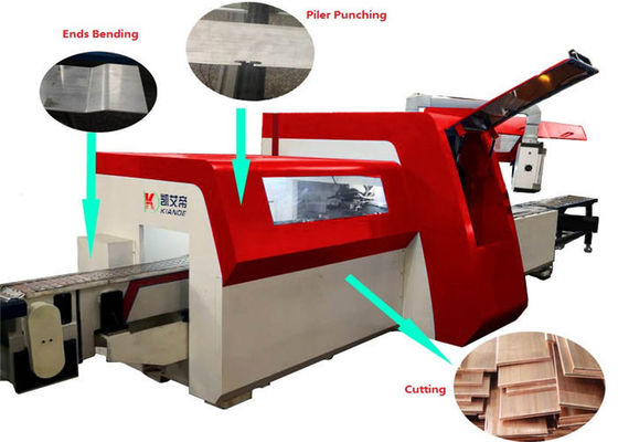 Precision Copper Busbar Cutting Punching Bending Machine