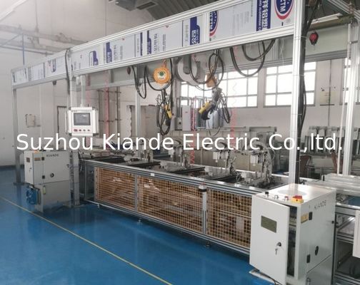 Reversal Clamping Riveting Busbar Assembly Line , Busbar Fabrication Machine