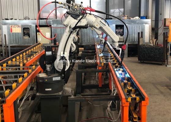 Carbon Steel Robot Welding Machine For Cable Tray Production